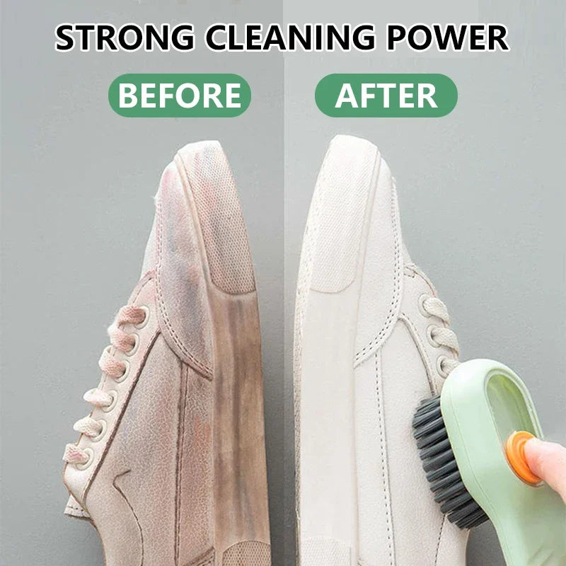 Shoe cleaning bag and brush set for machine use. Prime Pick