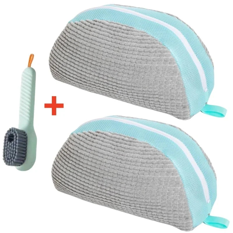Shoe washing bag designed for gentle cleaning. Prime Pick
